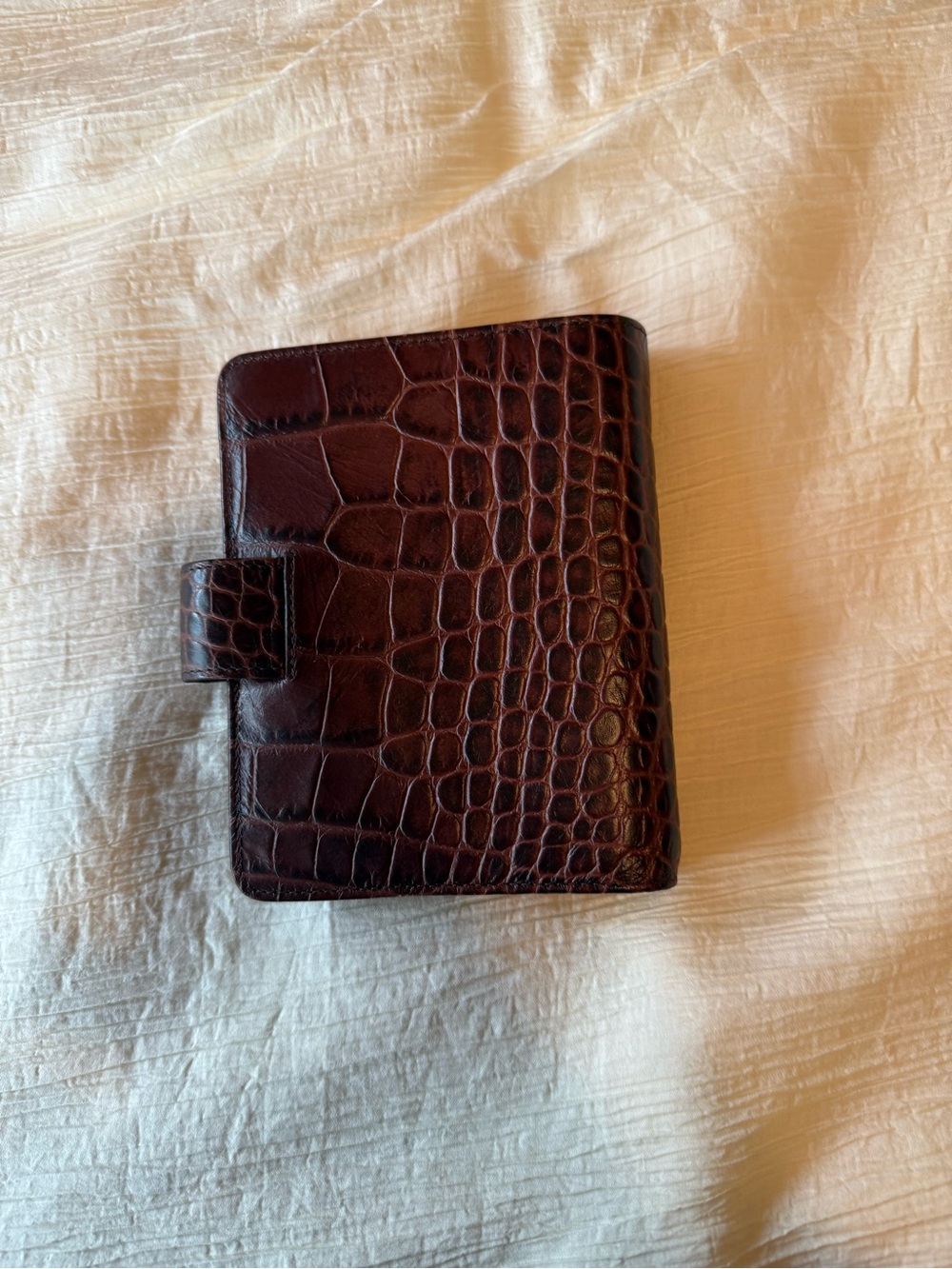 Filofax Classic Croc Pocket Leather Organizer - Picture 11 of 12